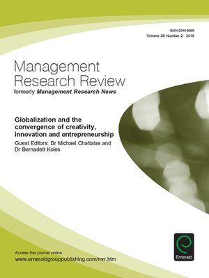 cover image of Management Research Review, Volume 39, Number 2